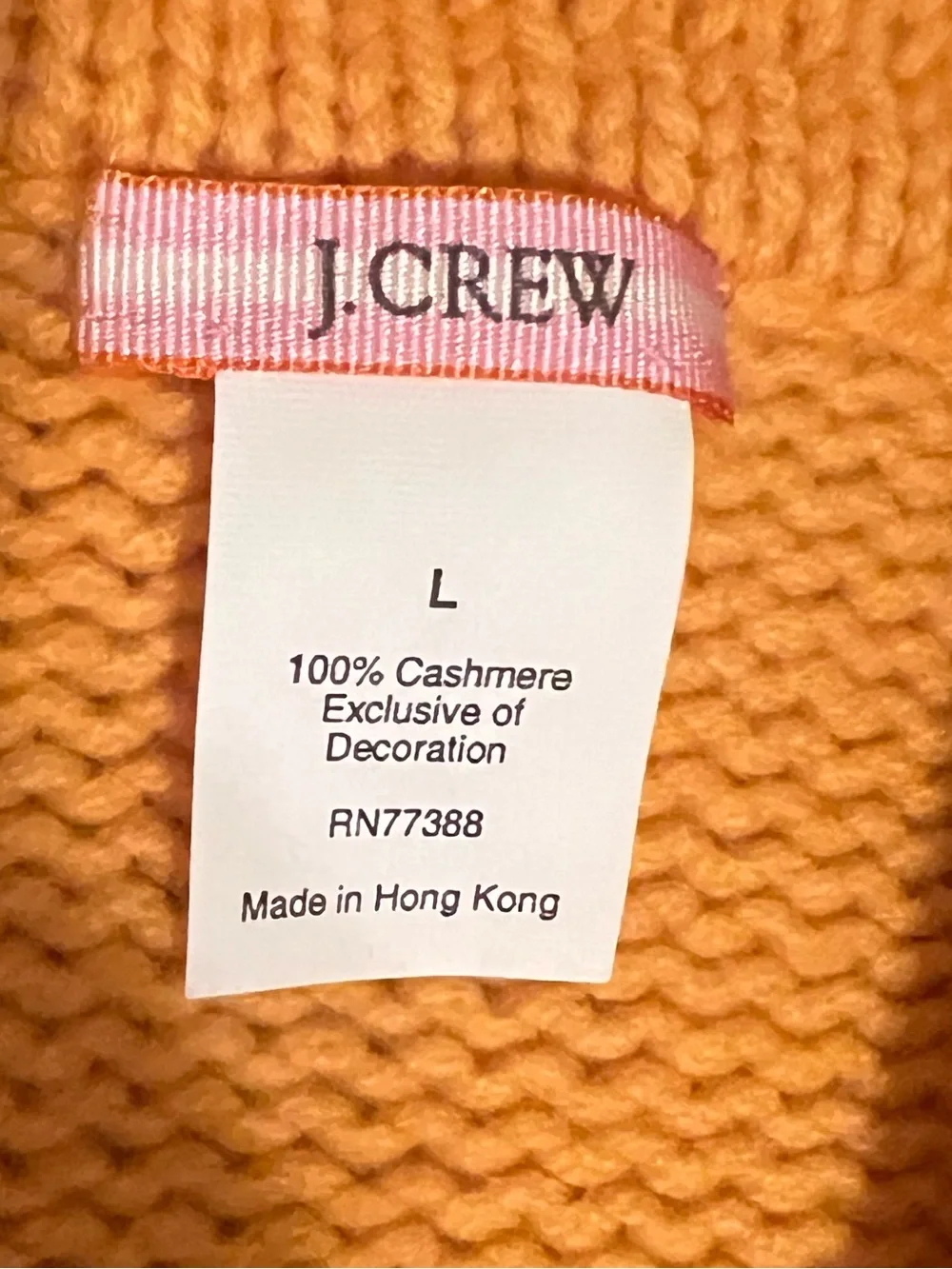 NWOT J.Crew 100% Cashmere Chunky Shawl Collar Cardigan Sweater - Men's Large